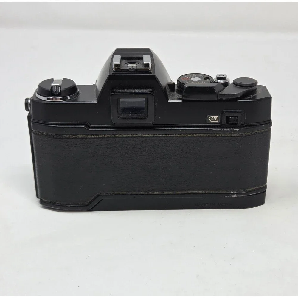 Konica Autoreflex TC 35mm SLR Film Camera Body Only Black Working Vintage